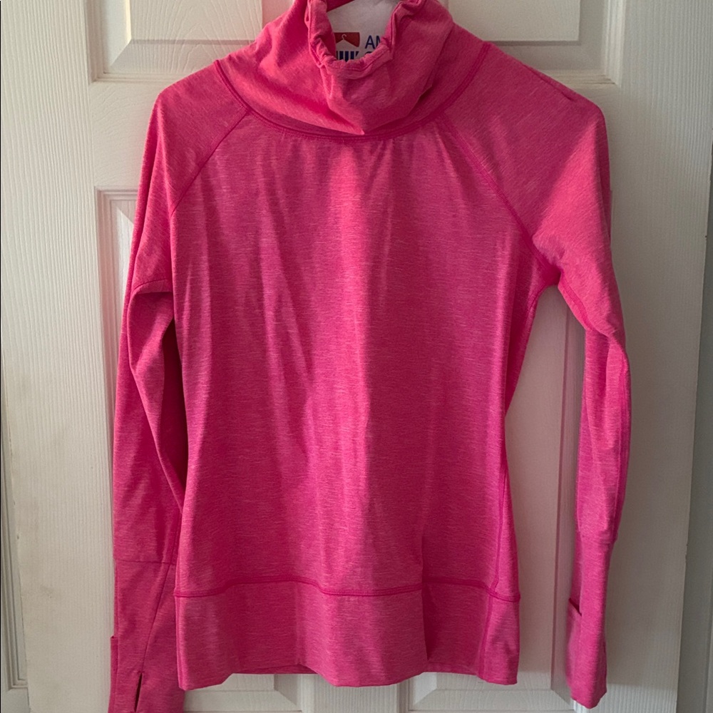 VSX Vibrant Pink Cowl Neck Active Shirt